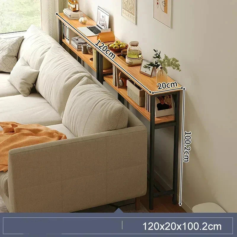 Sofa Gap Table Narrow Modern Space-Saving Table - Image 10