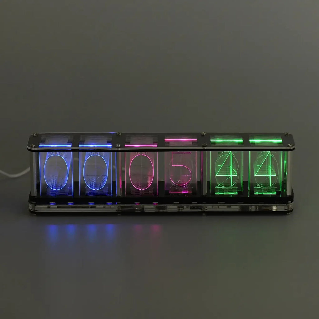 RGB TUBE CLOCK