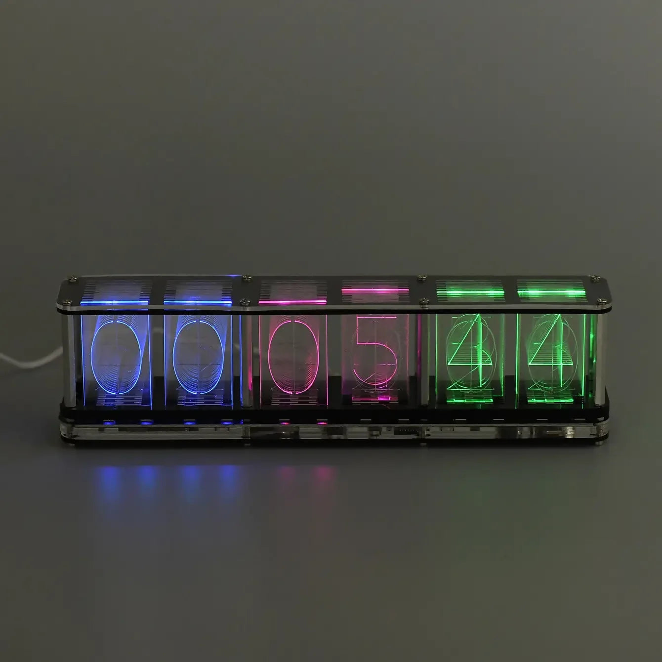 RGB TUBE CLOCK