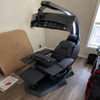 Supernova Zero-Gravity Futuristic Cockpit Gaming Workstation