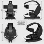 Supernova Zero-Gravity Futuristic Cockpit Gaming Workstation