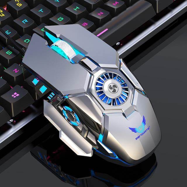 Cooling USB Fan Gaming Mouse - Image 7