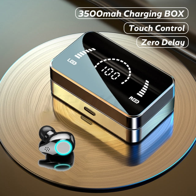 Flashlight Charging Case Wireless Noise Cancelling Earbuds - Image 1